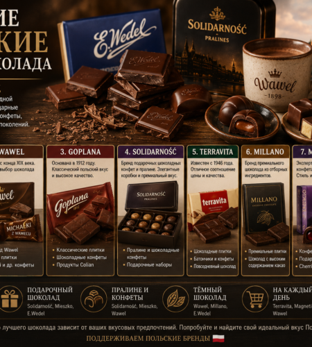 Лучшие польские бренды шоколада