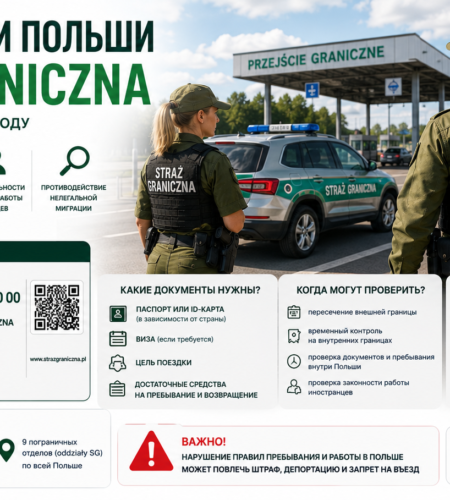 Пограничники Польши: как работает Straż Graniczna, когда к ней обращаться и что важно знать