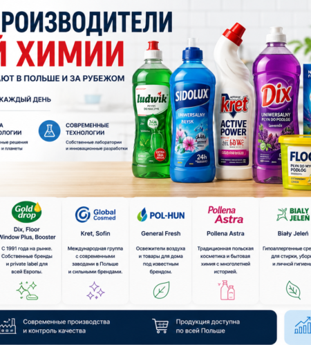 Польские производители бытовой химии