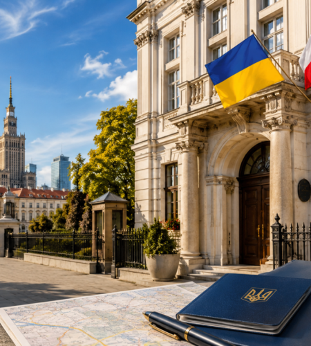 Посольство Украины в Польше: адрес, сайт, консульства, запись и контакты